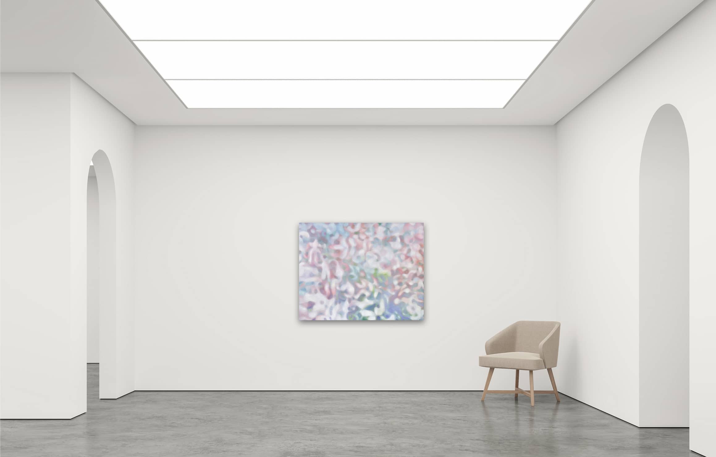 作品「玲瓏の庭」仮展示画像
