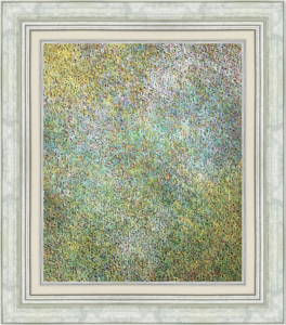 「輝く空」の額装画像