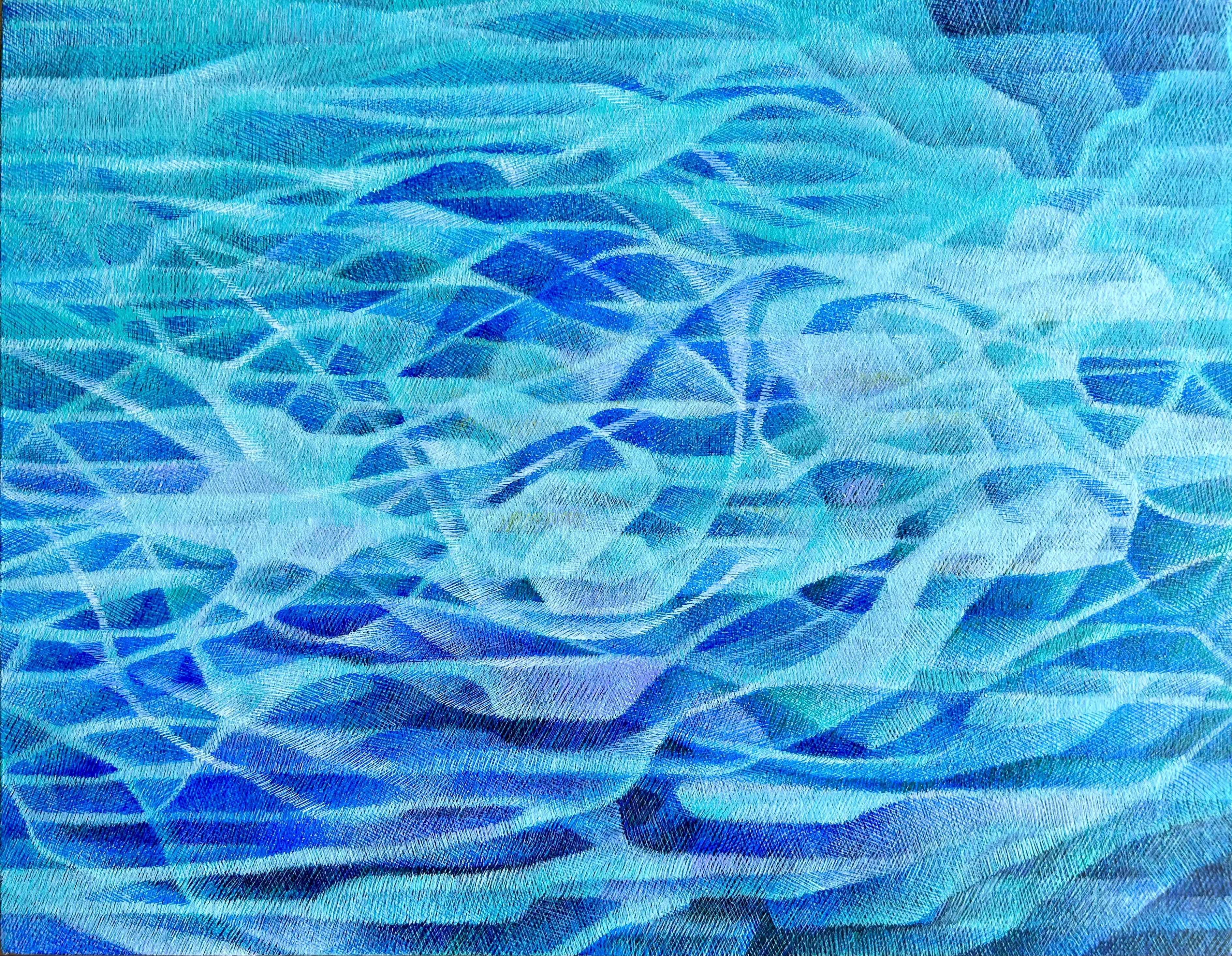 作品「氷空へ咲く」