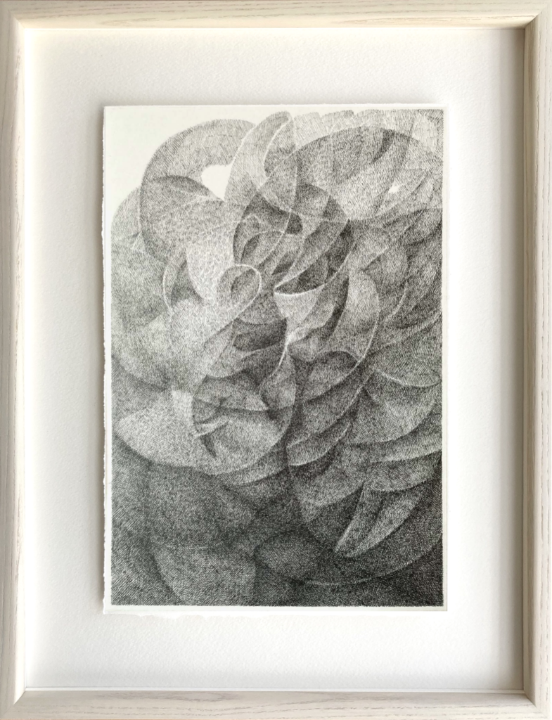 「風土草」額装イメージ