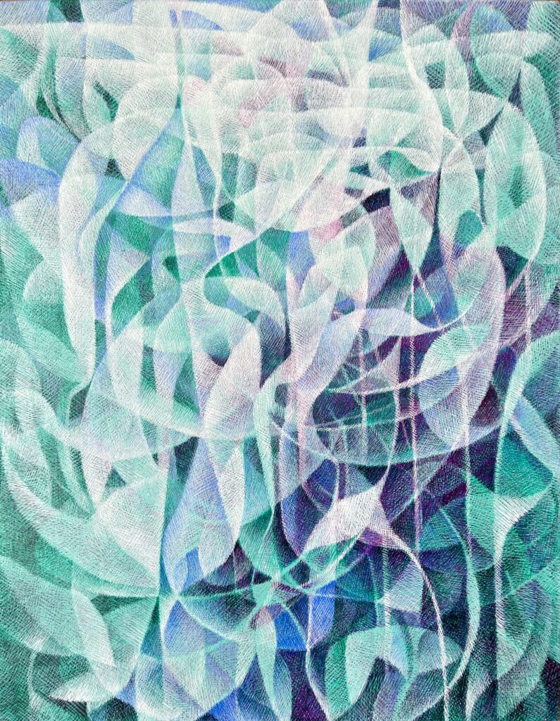 作品「凍空を咲く」