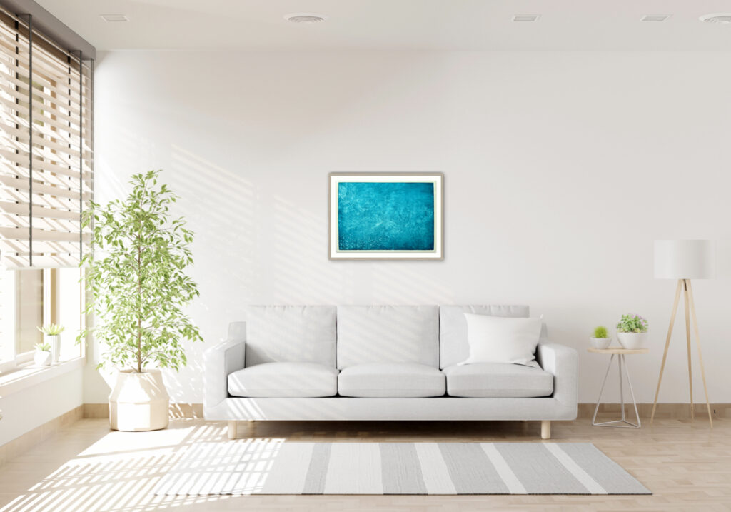 「蒼刻の揺花」展示風景画像