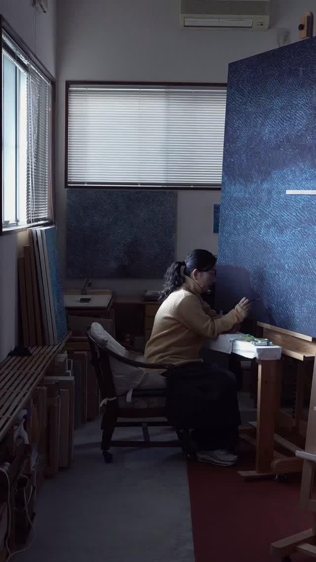 2026年1月23日の制作風景　撮影：Noritaka Abe 、編集：Yuko Kawada 、ヘア・メイク：Misaki Tsuji