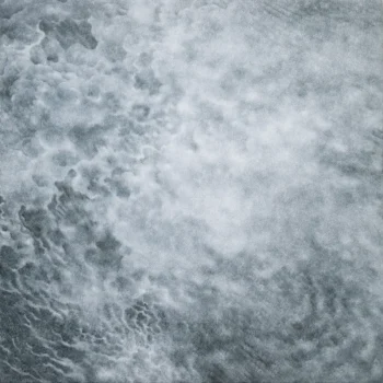 アクリル、スクラッチ作品『仙境３』画像