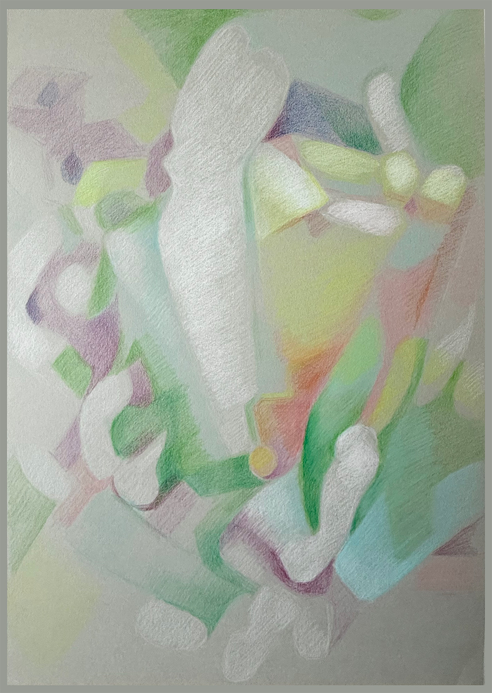 ドローイング作品『花の輪舞曲-#2』画像