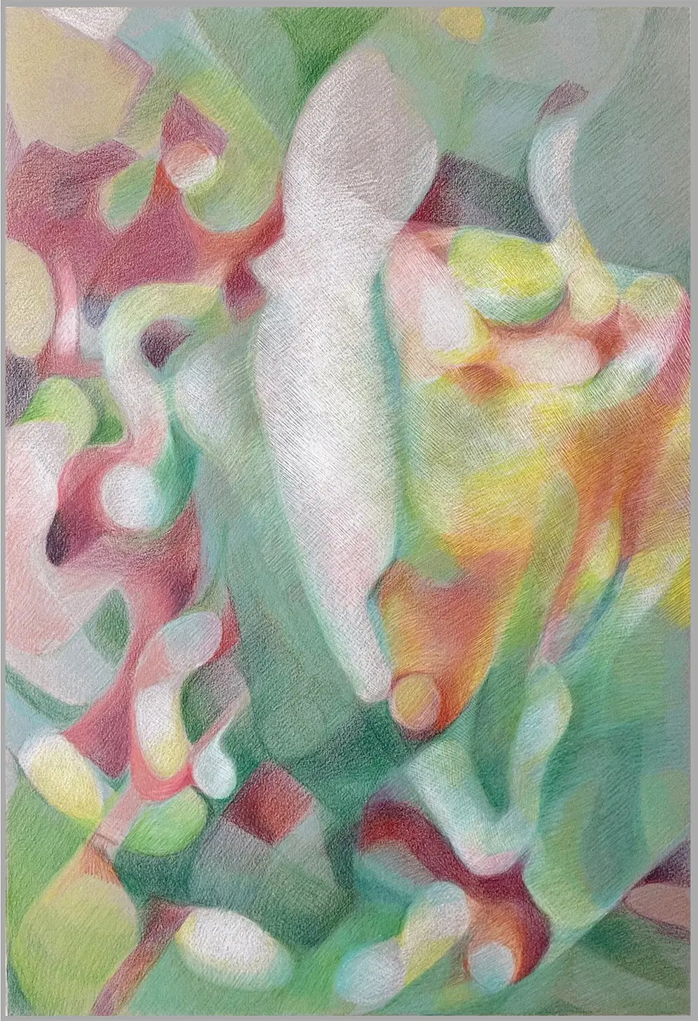 ドローング『花の輪舞』作品画像