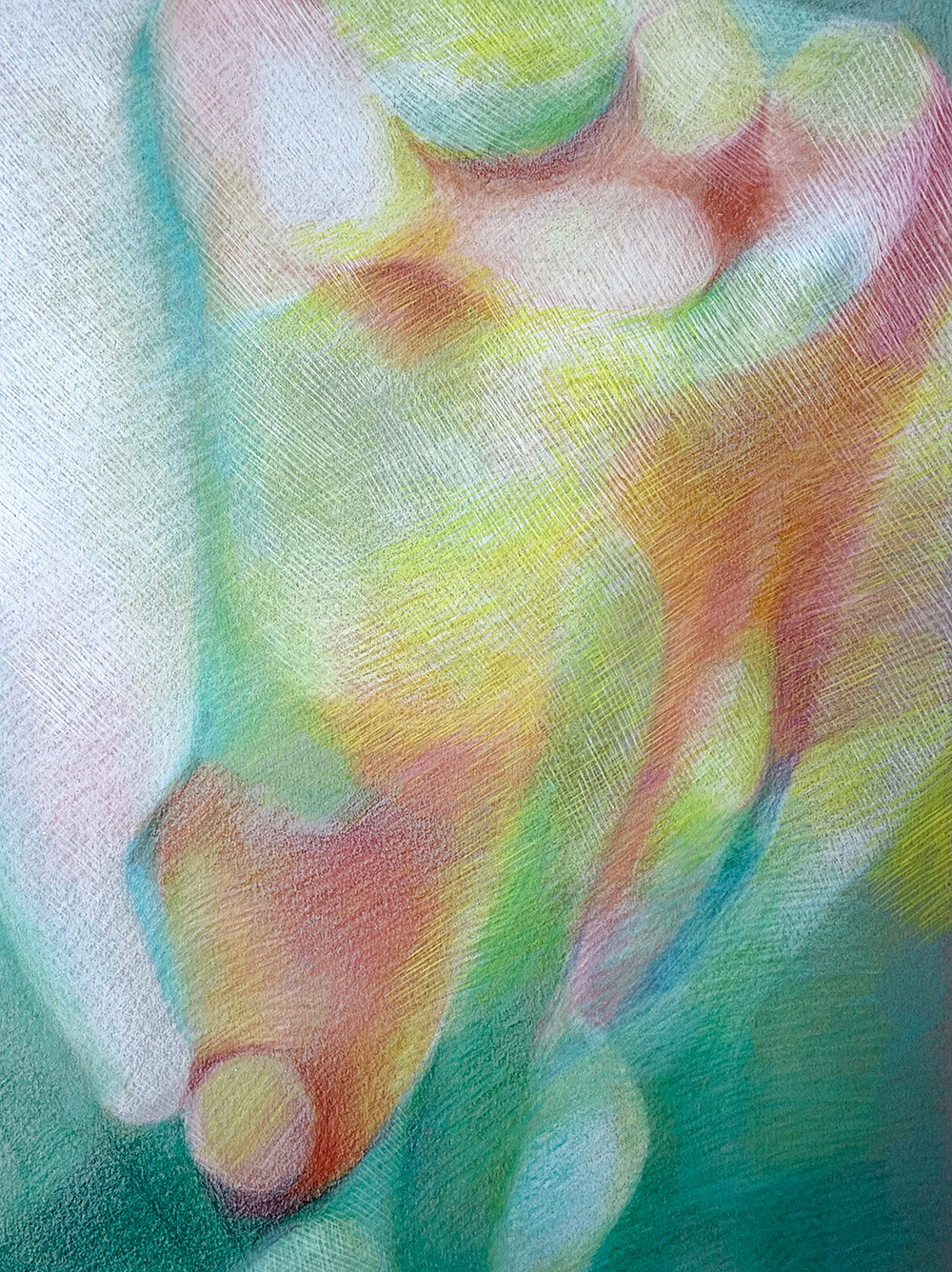 作品『花の輪舞』部分画像２