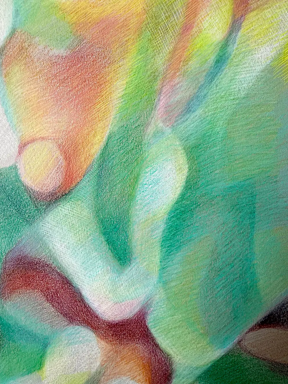 作品『花の輪舞』部分画像５