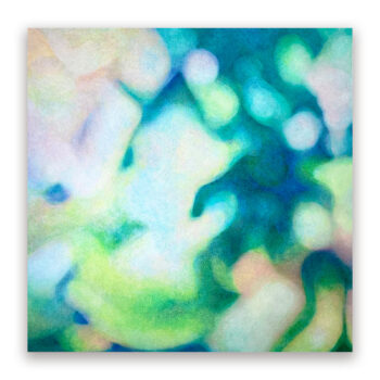 油彩画「光の存在」作品画像