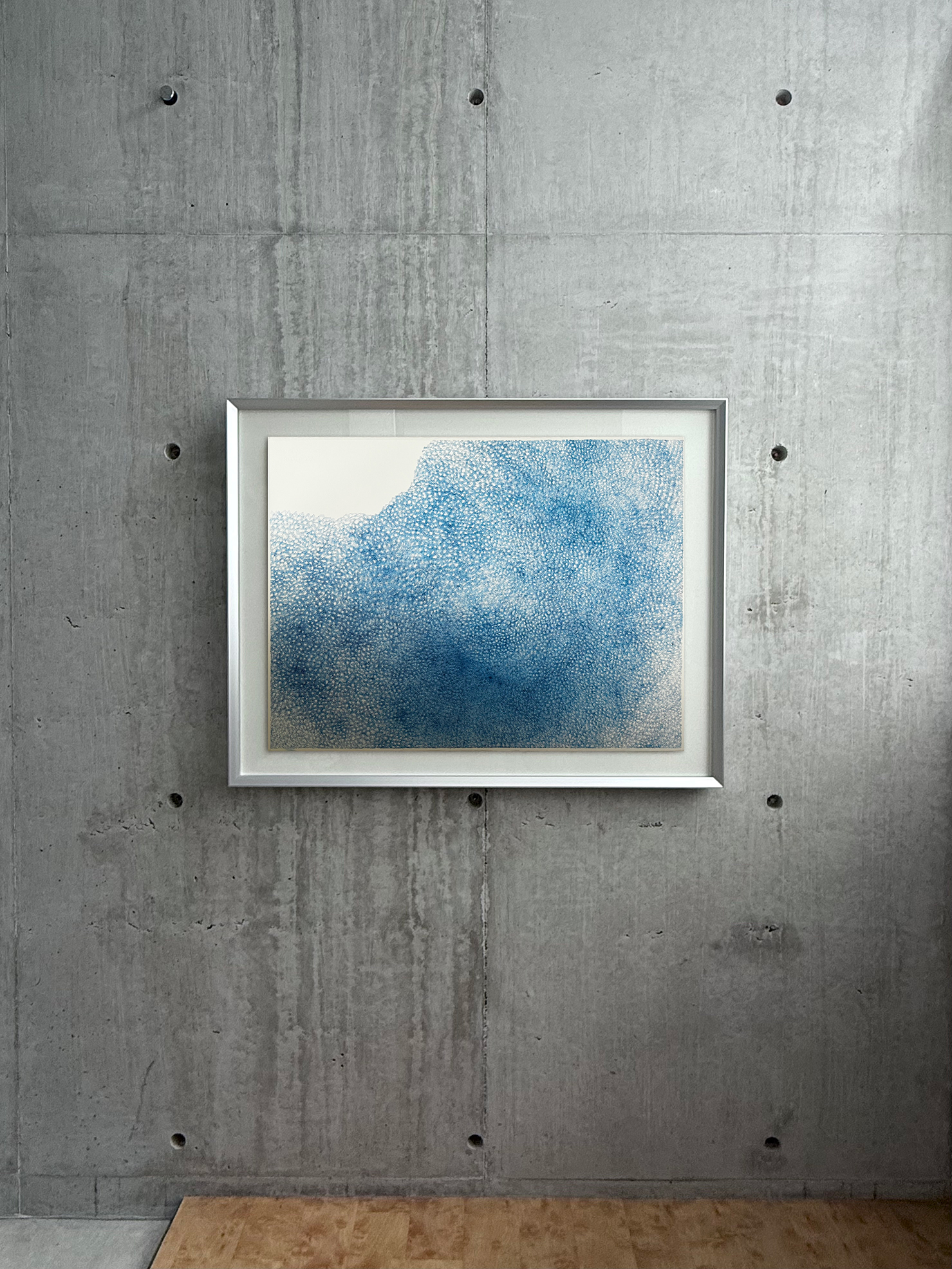 インクドローイング「透明の出現」作品画像