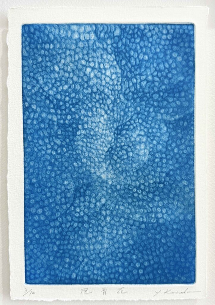 版画「泡青花」の画像