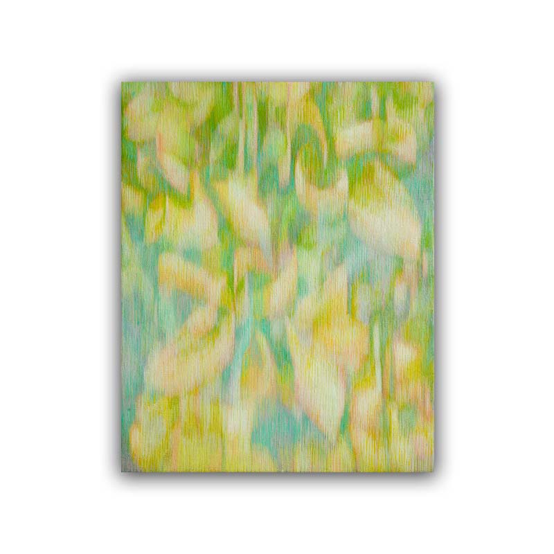 Amatsuyu (Raindrop), oil painting by Yuko Kawada