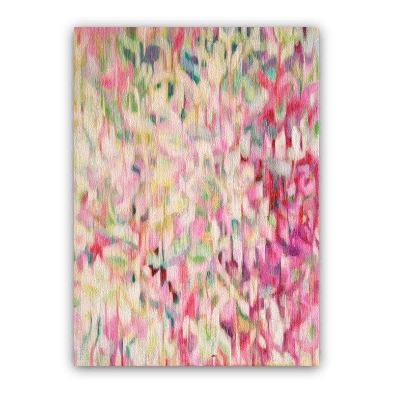Hana no Arabesque (Arabesque of Flowers), oil painting on canvas by Yuko Kawada