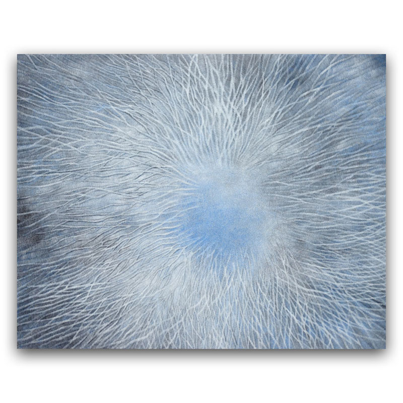 Oath of Ice, acrylic gouache painting on canvas by Yuko Kawada, Yokosuka Museum of Art collection