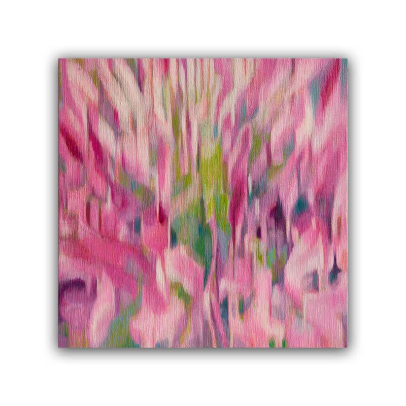 Rinka (Ring Flower), oil painting on canvas by Yuko Kawada