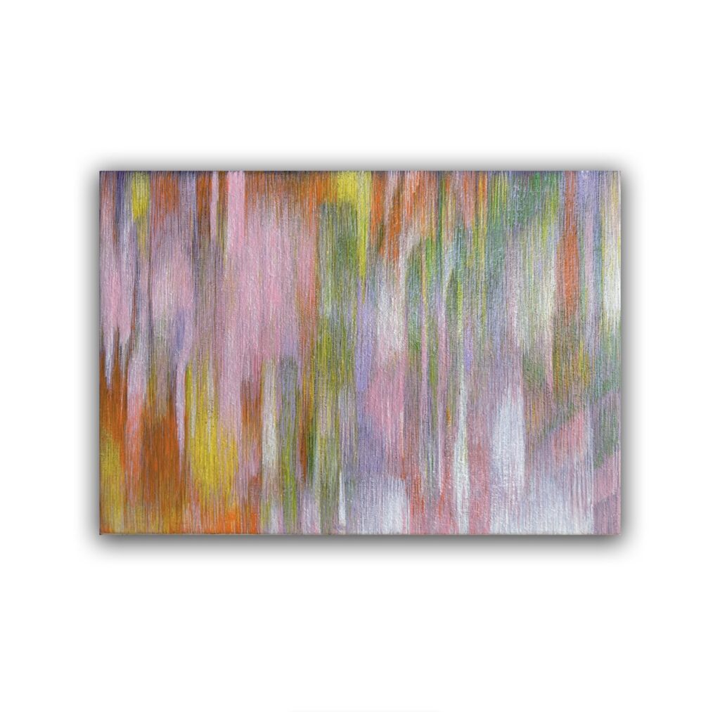 透花霞（とうかかすみ） 2021 oil on canvas 15.8x22.7cm