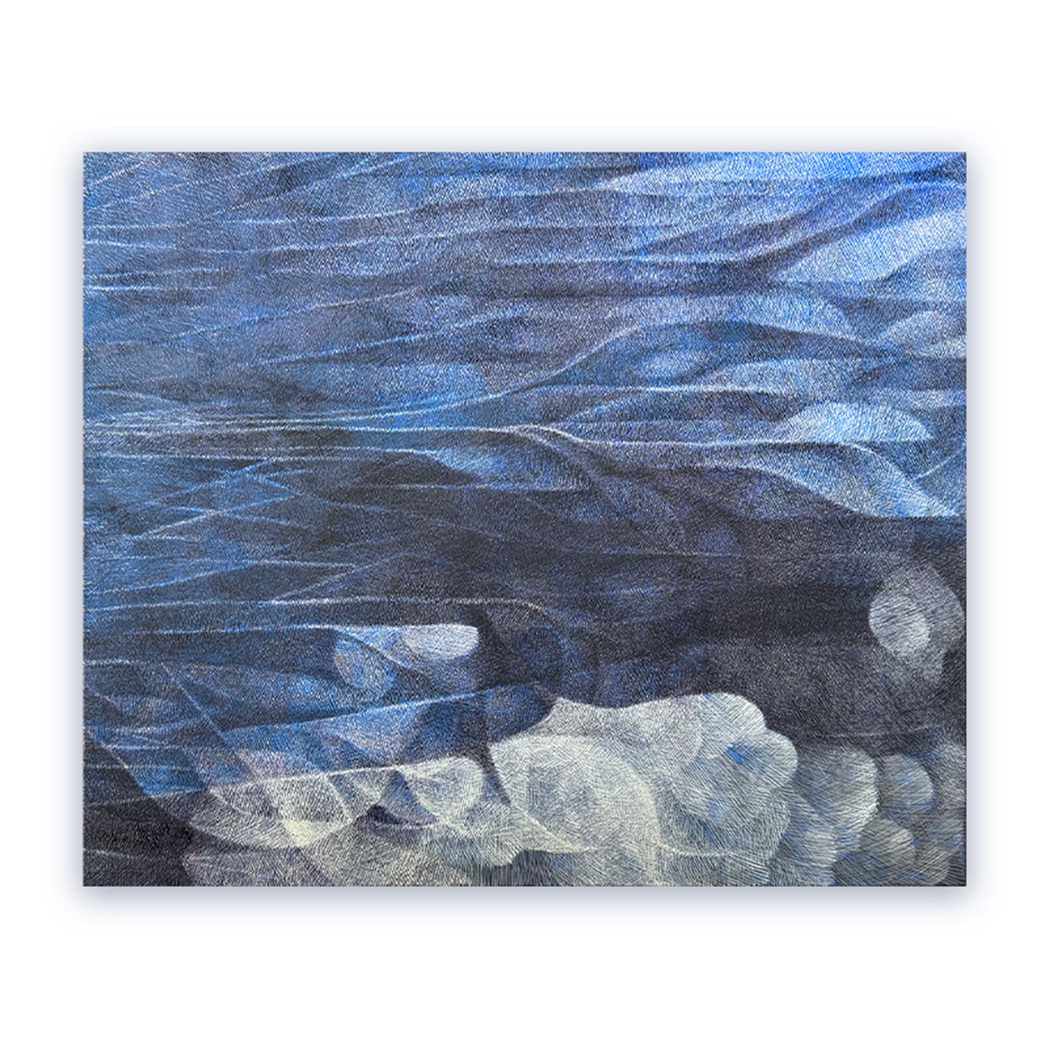 作品「氷釈の川」サムネ