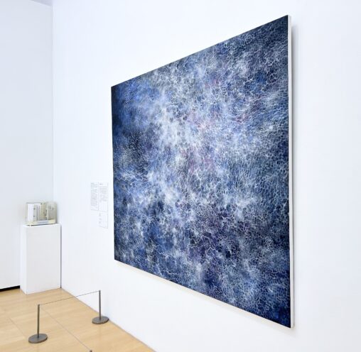 横須賀美術館『驚異の細密展』に展示の『雪波』