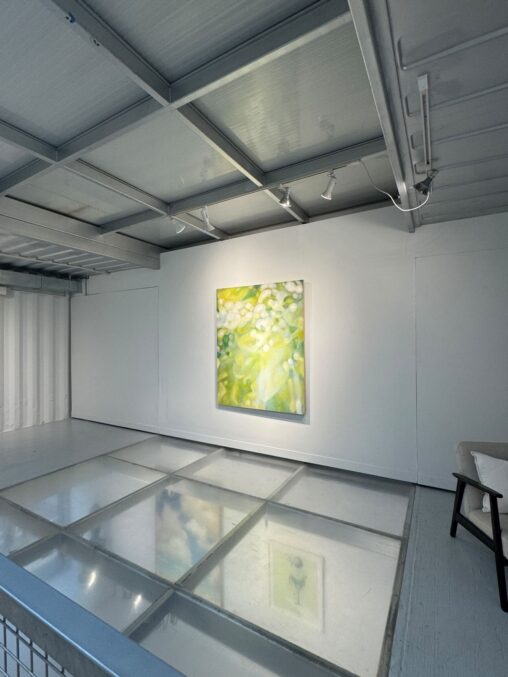 GAIA新館での川田作品展示風景画像
