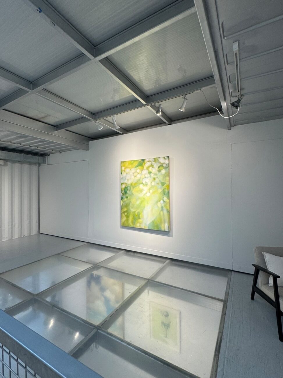 GAIA新館での川田作品展示風景画像